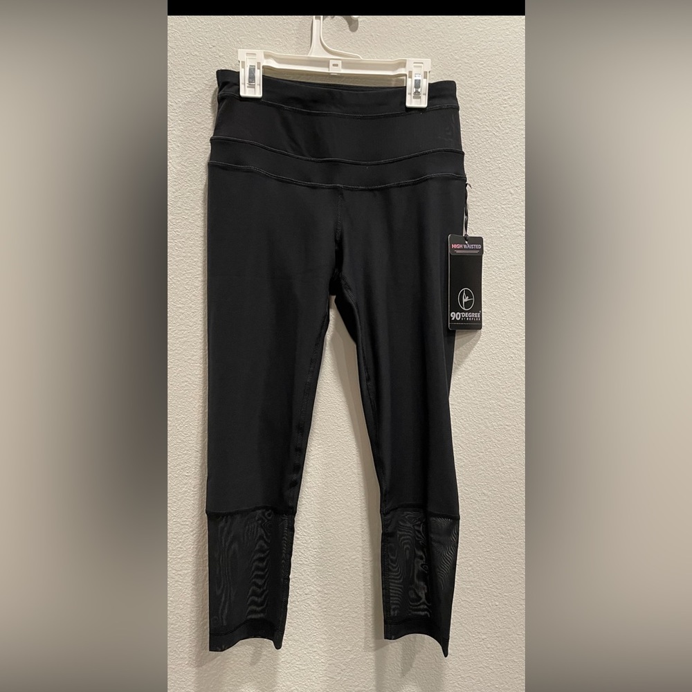 BUNDLE OF 2 NWT 90 Degrees By Reflex leggings NWT black Small